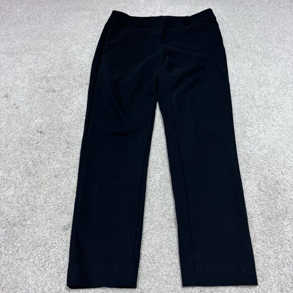 Loft Pants Julie Women’s Black Pockets Size 4 Skinny - Picture 1 of 12